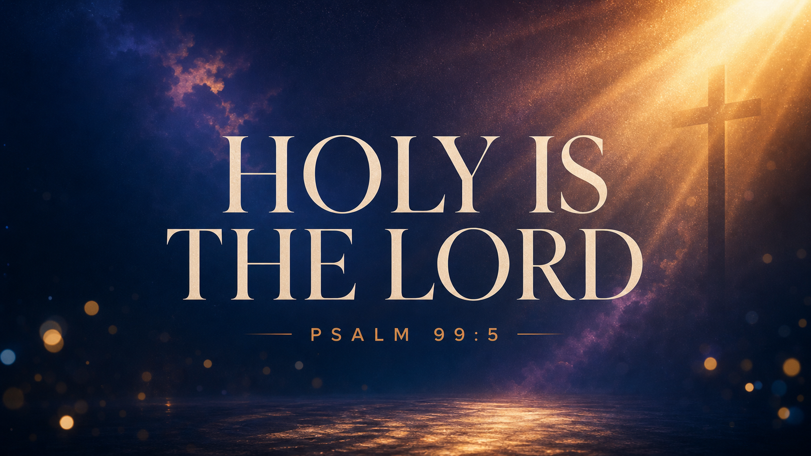 Holy Is The Lord worship slide