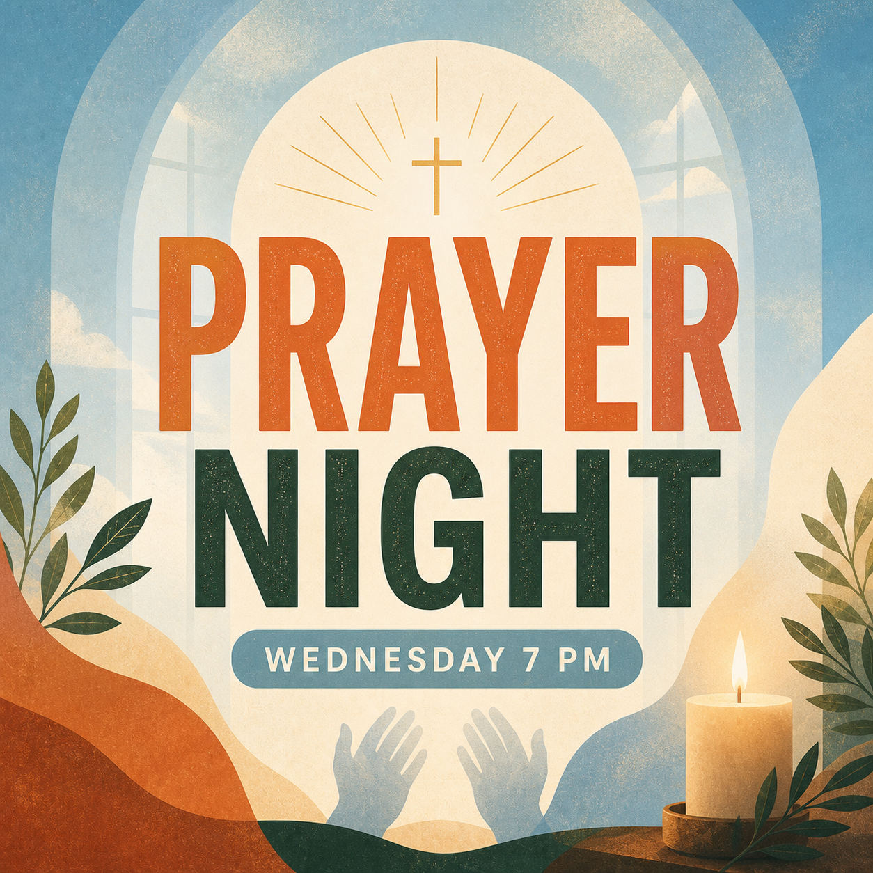 Prayer Night social post