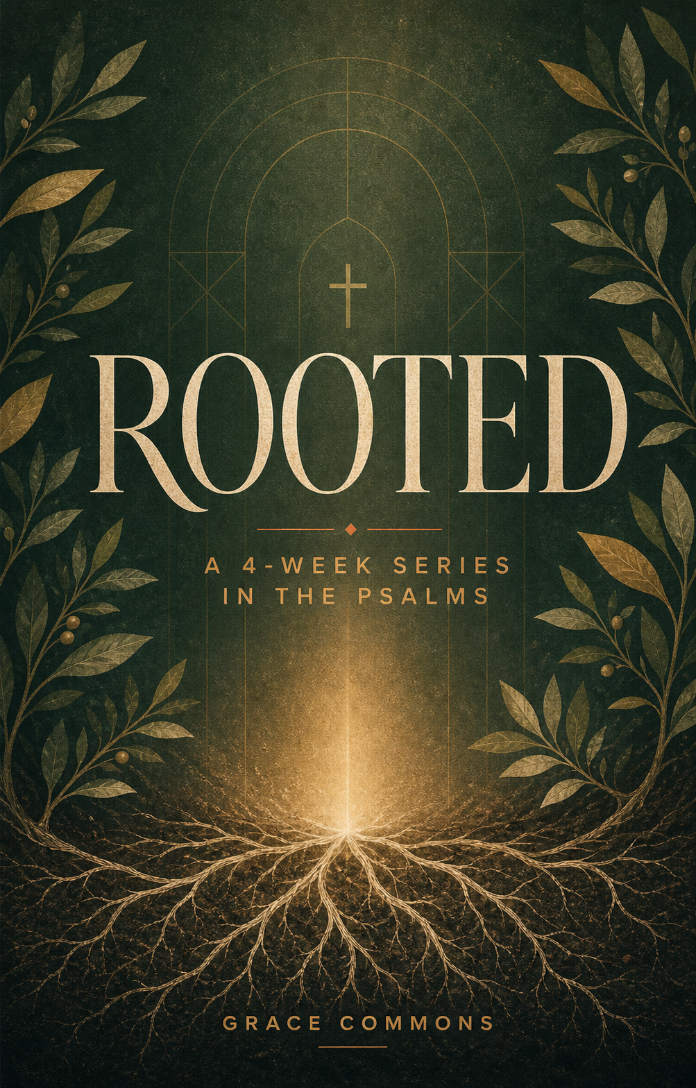 Rooted bulletin cover