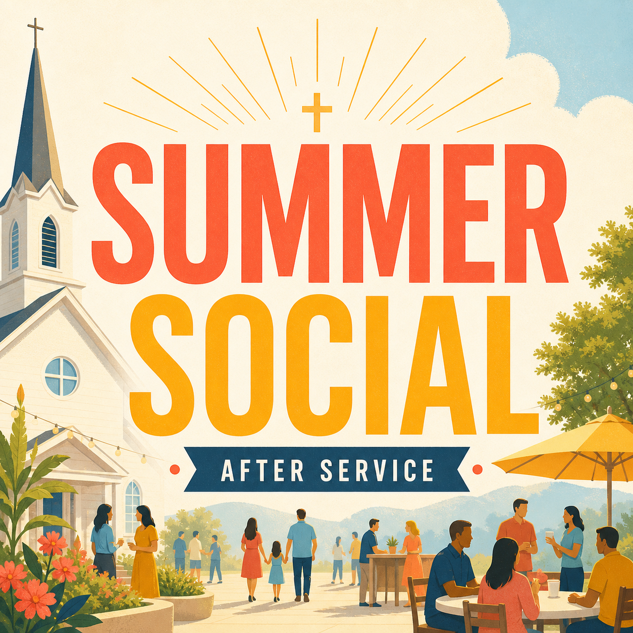 Summer Social post